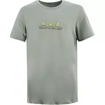 Vans SS22 мультяшный узор с буквенным принтом американская винтажная повседневная футболка с круглым вырезом и коротким рукавом унисекс-топы VN0A7PZKYV2 S