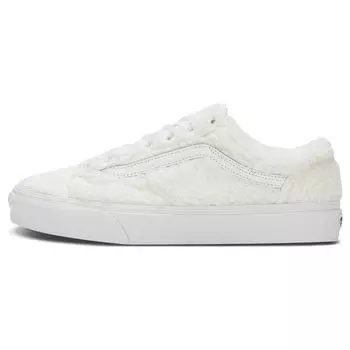 Vans Стиль 36 Sherpa - Marshmallow унисекс кроссовки белые с белым пухом VN0A54F6C00 38