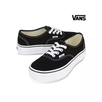 Vans Unisex Sneaker Authentic Platform Black Vn0a3av8blk VN0A3AV8BLK235mmUS55