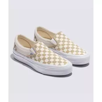 Vans Vans Premium Classic Slip On 98 Lx Checkerboard Eucalyptus Vn000d5aeqb1 220
