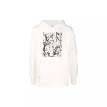 Vans X Javier Calleja Collaboration Pattern Printed Pullover Hoodie Men Hoodies White VN0A5KFS3KS S