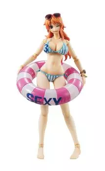 Variable Action Heroes ONE PIECE Нами 160 мм ПВХ окрашенная подвижная фигурка (Летний отпуск) Прибл.