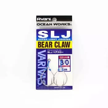 Varivas AH-100 Ocean Works SLJ Bear Claw Front Assist 1 см, размер 3/0 (4402)