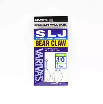 Varivas AH-104 Ocean Works SLJ Bear Claw Задний ассистент 1 см, размер 1/0 (4440)