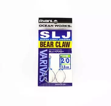 Varivas AH-108 Ocean Works SLJ Bear Claw Задний ассистент 1,5 см, размер 2/0 (4488)