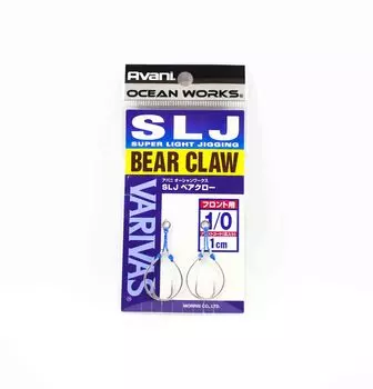 Varivas AH-98 Ocean Works SLJ Bear Claw Front Assist 1 см Размер 1/0 (4389)