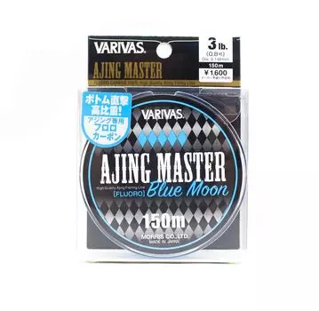Varivas Fluorocarbon Line Ajing Master Blue Moon 150 м 3 фунта (0800)