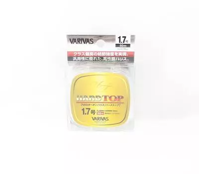 Varivas Fluorocarbon Line Hard Top 50 м № 1,7, 0,218 мм (3243) чистый