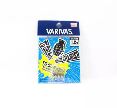 Varivas Nogales TG Grenade Quick Changer Вольфрамовое грузило 1,2 грамма (4972)