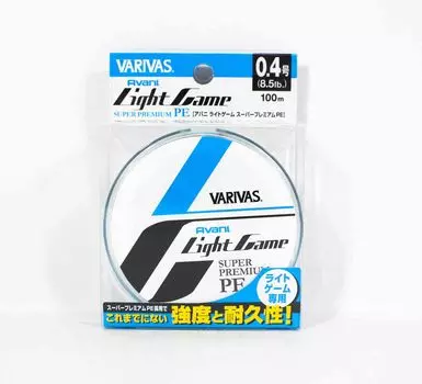 Varivas PE Line Light Game Super Premium 100 м PE 0,4 8,5 фунта (0282)