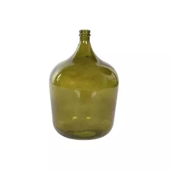 Ваза Home ESPRIT Зеленая Закаленное стекло 36 х 36 х 56 см
