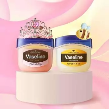 Вазелин New Lip Therapy Mini Za бальзам для губ 7 г Выберите 2 типа 1 MINIZA LIP BALM PINK BUBBLY 7g