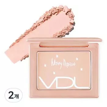 VDL Румяна Cheek Stain, 07 Misty Apricot, 2 шт.