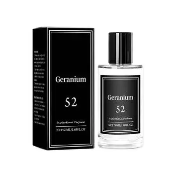 Вдохновляющий парфюм Geranium Unique Light Elegant Hormone 50 мл чёрный