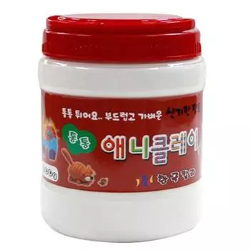 Ведро Anyclay, белое, 500г, Корейские игрушки