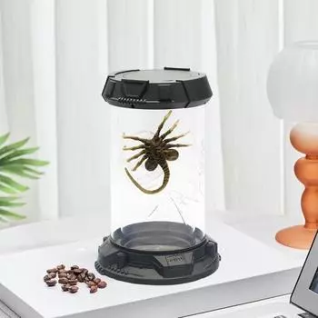 Ведро для попкорна Yousheng Facehugger LED Facehugger, украшение для рабочего стола, готический коллекционный Facehugger, камера стазиса, подарок для поклонников научной фантастики