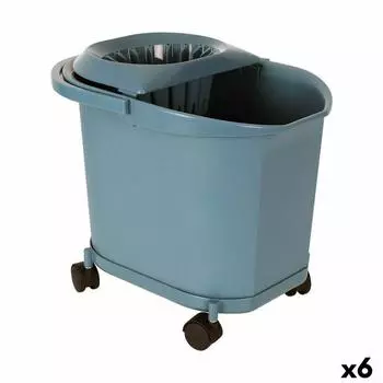 Ведро стиральное 16 л синее (6 единиц) TU