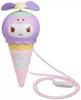 Веер в форме льда Sanrio Kuromi