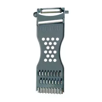 Vegetable Barber, Easy Peeling, Cutting And Shaping, 6-in-1 Multifunctional Peeler, -proof, Sharp, Grater, Can Be Used By Both Hands, Asparagus Peeler One Size