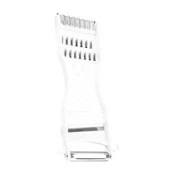 Vegetable Barber, Easy Peeling, Cutting And Shaping, 6-in-1 Multifunctional Peeler, -proof, Sharp, Grater, Can Be Used By Both Hands, Asparagus Peeler One Size белый