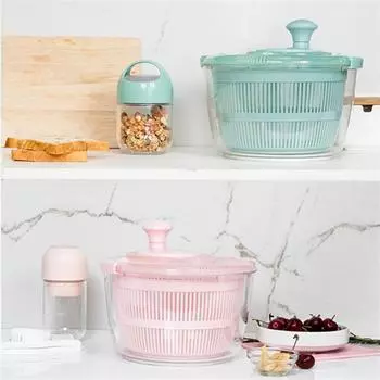Vegetable Dehydrator Easy To Use Save Space Multifunction Convenient Save Time Multipurpose Fruit Cleaner Draining Basket