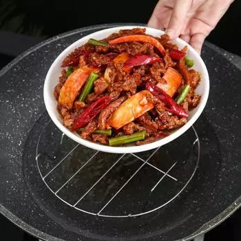 Vegetable Rack Convenient Steam Rack Efficient Cooking Air Fryer Cooking Rack Healthy Cooking Best Seller Air Fryer Accessories