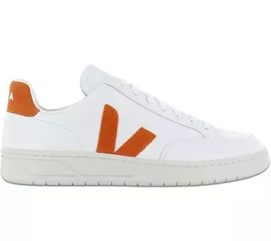 VEJA V-12 Leather - Мужская обувь кожаная белая XD0203113B Кроссовки Спортивная обувь ОРИГИНАЛ