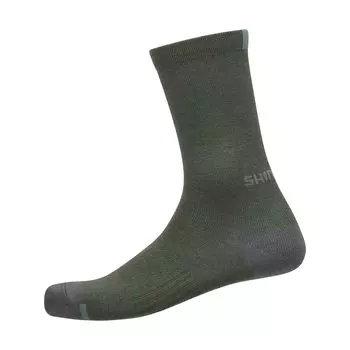 Велоноски Performance Wool Socks РАЗМЕР Темно-оливковый [Shimano] Размер L-XL (ОБУВЬ 45-48) цвет