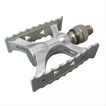 Велосипедная педаль Mikashima Ezy Superior Light Easy Silver (МКС) TOURING-LITE (Туристический улучшенный) серебряный