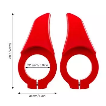 Велосипедные ручки Shark Handlebar ... красный