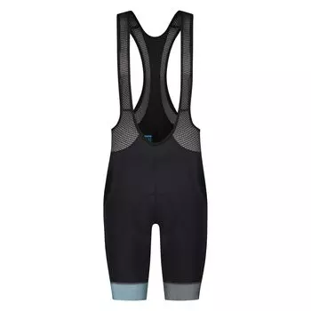 Велосипедные шорты SHIMANO VELOCE Bib Shorts Metallic Turquoise XS Estimated (Европейский размер) Рост 157-167см