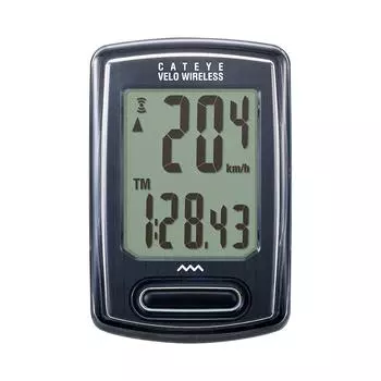 Велосипедный компьютер CAT EYE VELO WIRELESS черный спидометр велосипед CC-VT230W