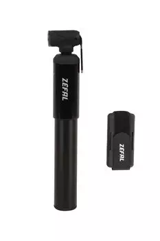 Велосипедный портативный насос Zefal Mini, алюминиевый, черный, 8470 Zfal Mt.