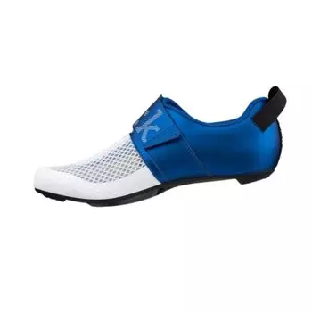 Велотуфли Fizik TRANSIRO HYDRA для см Мужские, Белый/Металлический синий, 28.0