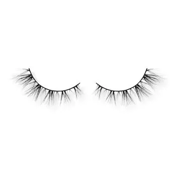 Велюровые ресницы для маленьких девочек Effortless, короткие натуральные накладные ресницы, 1 пара