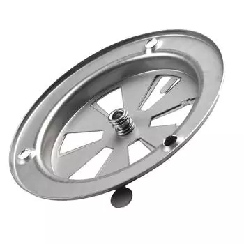 Vent Damper Air Vent Oven Replacement Roaster Stainless Steel Test Chamber Damper Vent Stove Air Control Valves CHINA