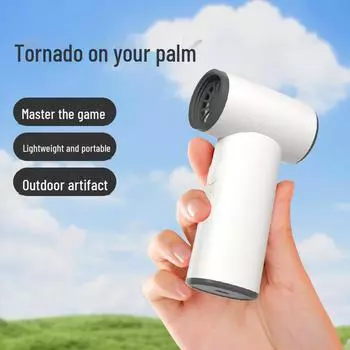 Вентилятор Violent Fan Hurricane Mini USB для кемпинга и отдыха на открытом воздухе English Packaging серый