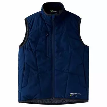 Verdexel Cold Weather Clothing S [Midori Anzen] Vest, Unisex, Antistatic, Lightweight, VE2027, Top, Navy, тёмно-синий