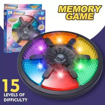 Верхняя правая игрушка Deluxe 6 Pattern со светом и звуком игрушка-викторина игра для ребенка подарок One Size