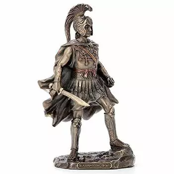 Veronese Design 9,75 дюймов Александр Македонский греко-римский воин историческая антикварная бронзовая отделка статуэтка скульптура