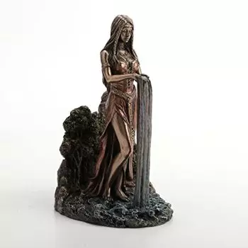 Veronese Design 9 дюймов кельтская богиня-матриарх Дану скульптура из смолы бронзовая отделка