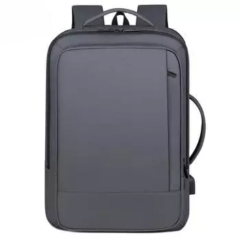 Versatile Backpack, Business Commuting Computer Bag, Men s Backpack, Large-capacity Business Trip Travel Bag серый