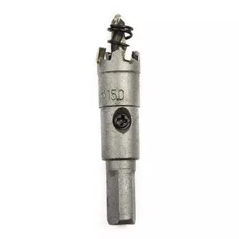 Versatile Carbide Tip Drill Bits Set for Stainless Steel 15 55mm Diameter 15mm