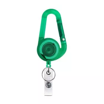 Versatile Stylish Telescopic Buckles Key Holder Accessory Practical and Portable in Assorted Color Daily Casual Use зелёный