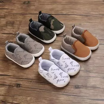 Весна и осень Fighting 0-1 лет Baby Learn Stews Мягкая подошва Детская обувь Повседневный комплект обуви 11 белый