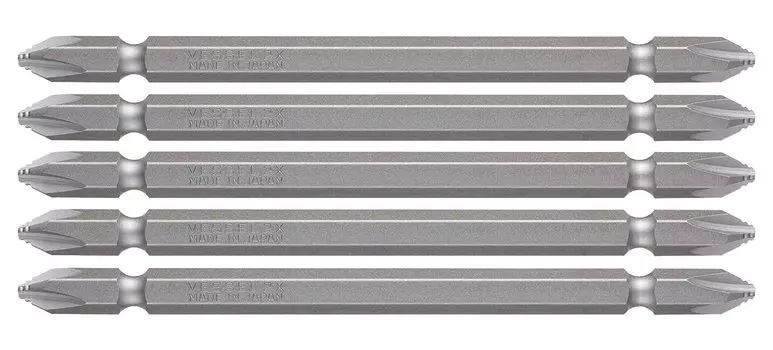 VESSEL 40V compatible problem solving bit double ended bit x 110 set of 5 DZ5P2110 +2