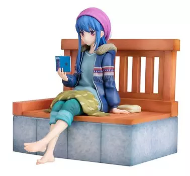 Весы amiami Yurucamp Delta Shima Rin Ванна для ног Высота 170 мм Изготовлен из ПВХ ABS 1/7 вер.. ок.