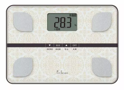 Весы Tanita Weight Scale Body Composition Monitor WH с функцией автоматического распознавания Белый FS-103 Ш29.7xВ2.5xГ21см белый