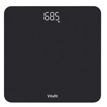 Весы Vitafit Health Just High Автоматическая мощность Поддерживает до Электронные батареи, закаленные телом В комплекте [Новые, тонкие] Измеритель, Езда, Точность,