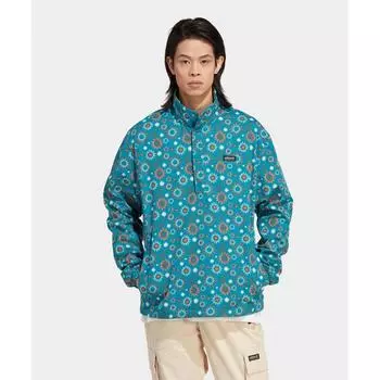 Ветровка ADIDAS Adventure на полумолнии - синяя HR4273